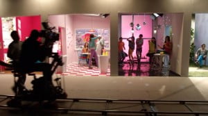 Andres felipe caicedo detras de camara