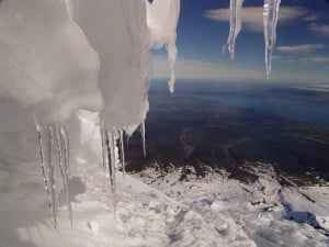 Villarrica volcan de chile