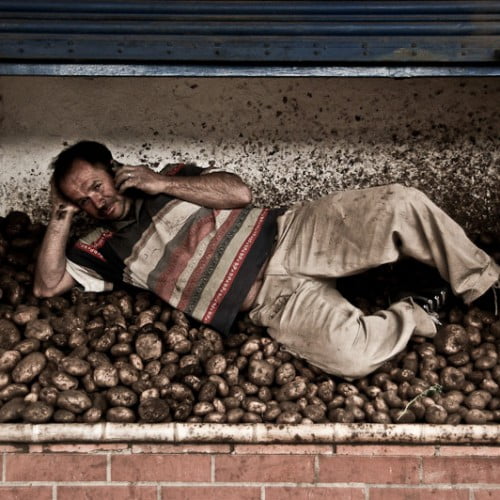 campesinos de colombia