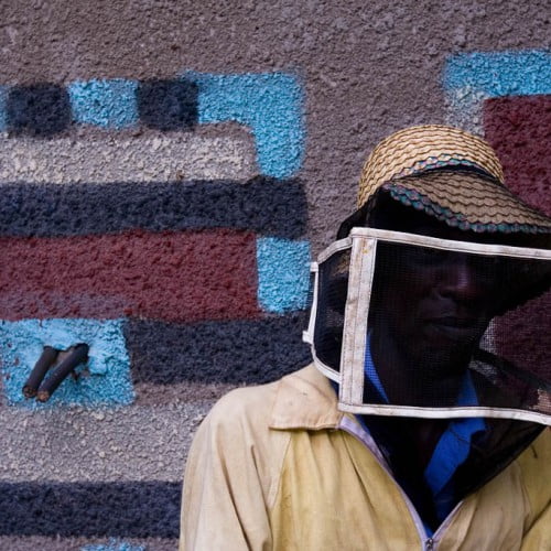 Hombre africano fotografia